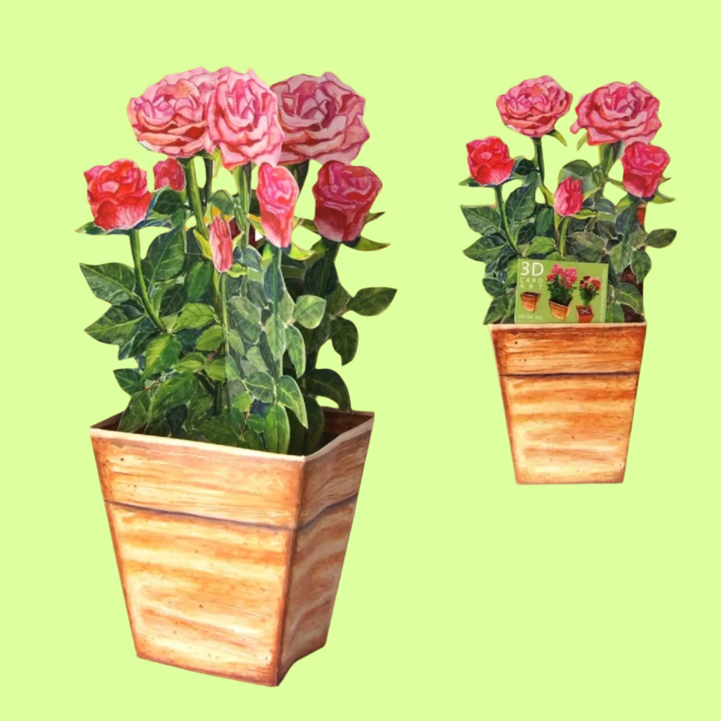 Greeting Cards -3D Roses