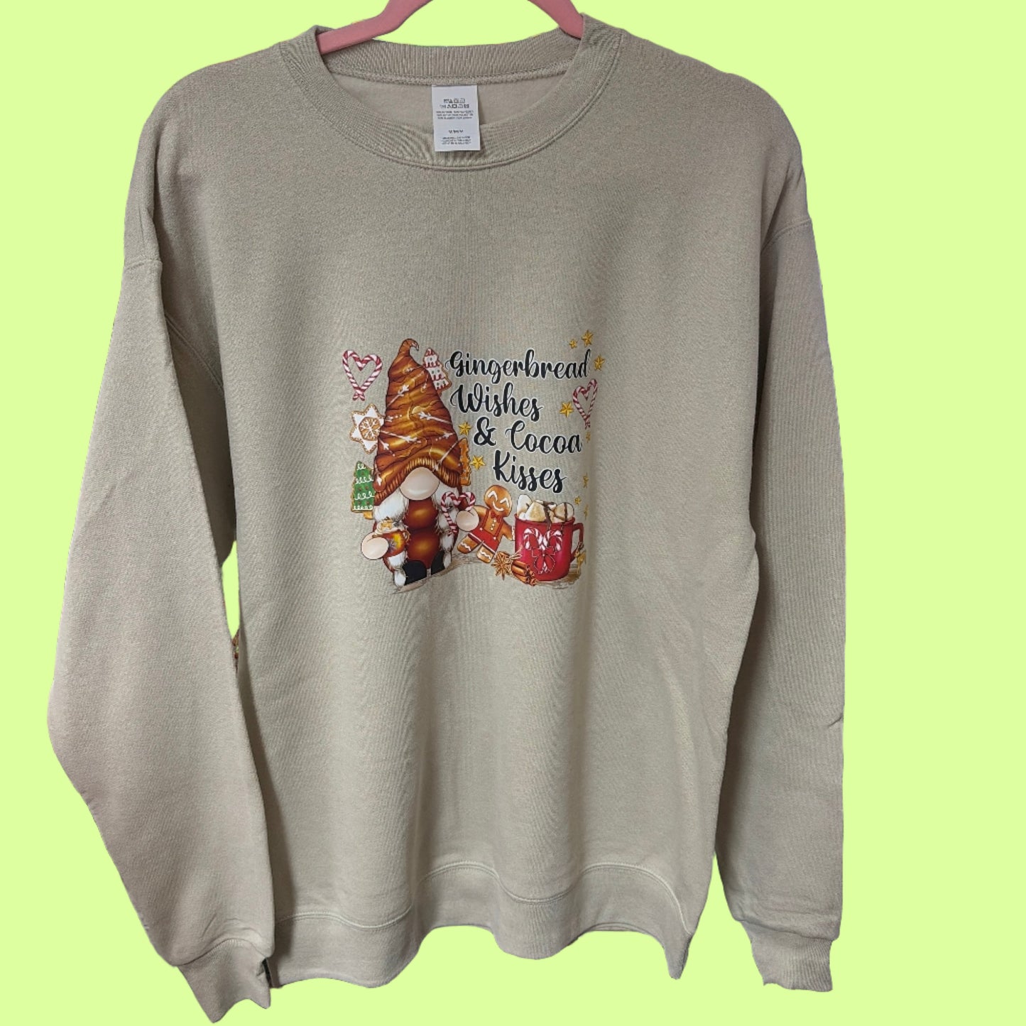 Sweatshirt - local artisan - cocoa kisses - bge - Med