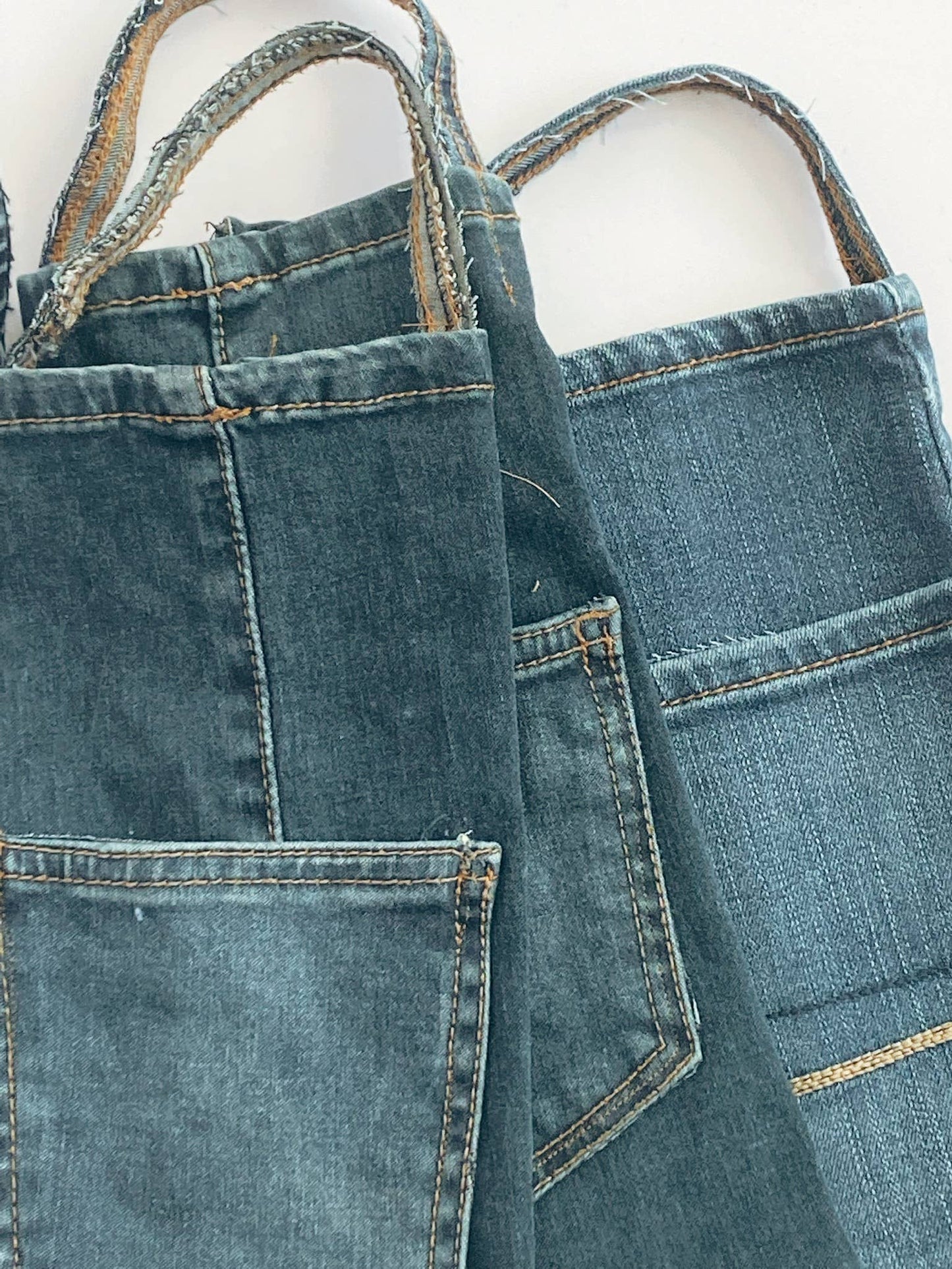 Bottle Bag - Upcycled Denim