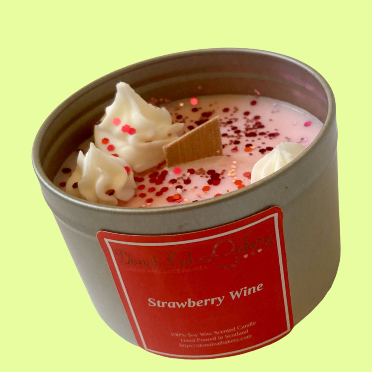 Candle - tin - Strawberry Wine