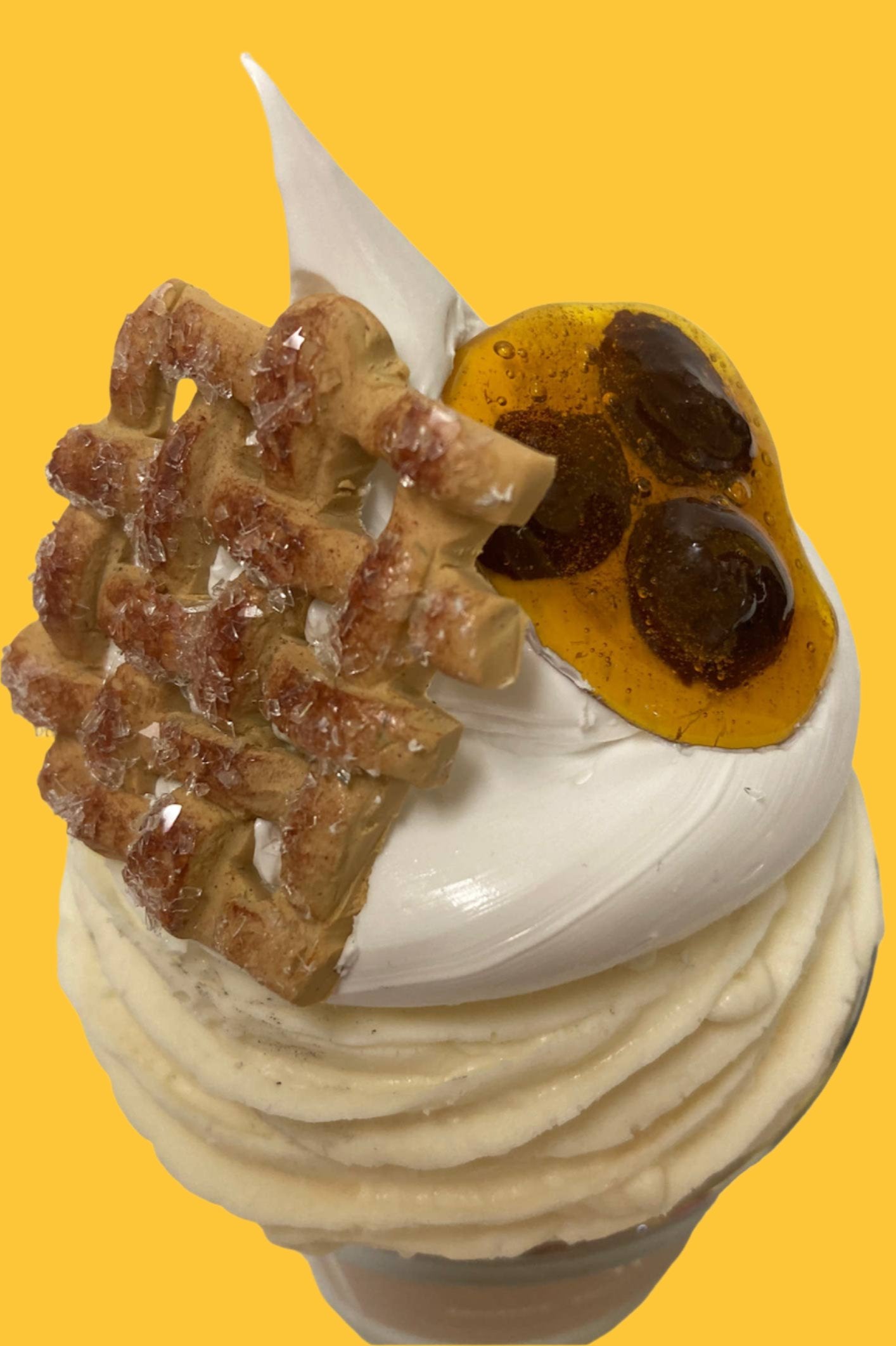 *Candle - Decorative Lid Butter Tart Cupcake