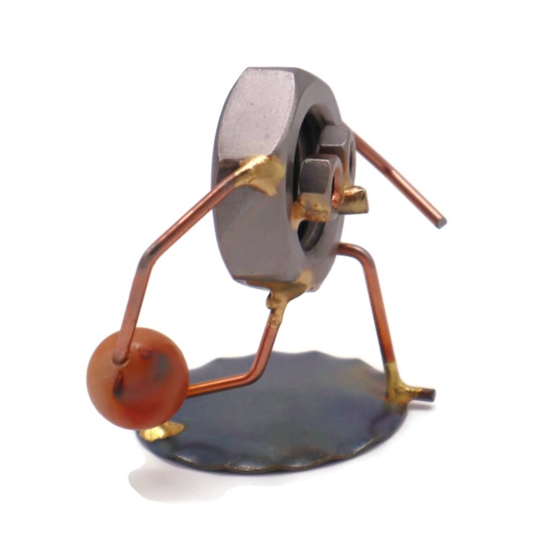 Metal Figurine - Bowling Nut