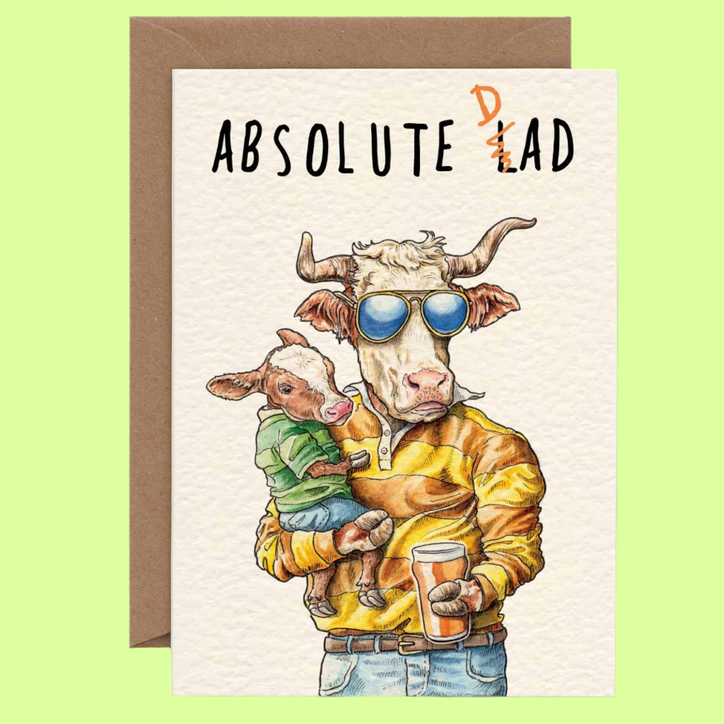 Greeting Card - Absolute Dad