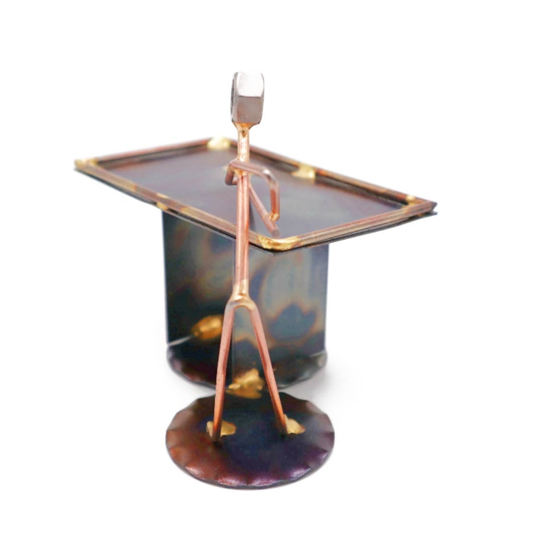 Metal Figurine - Pool Table w/1 player