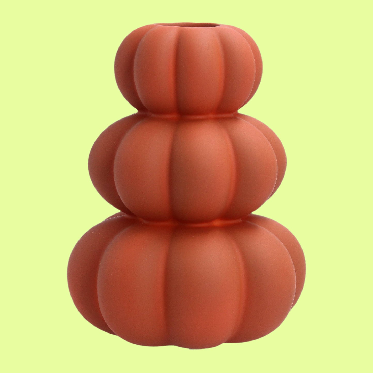 Vase - Terracotta Stacked Ceramic