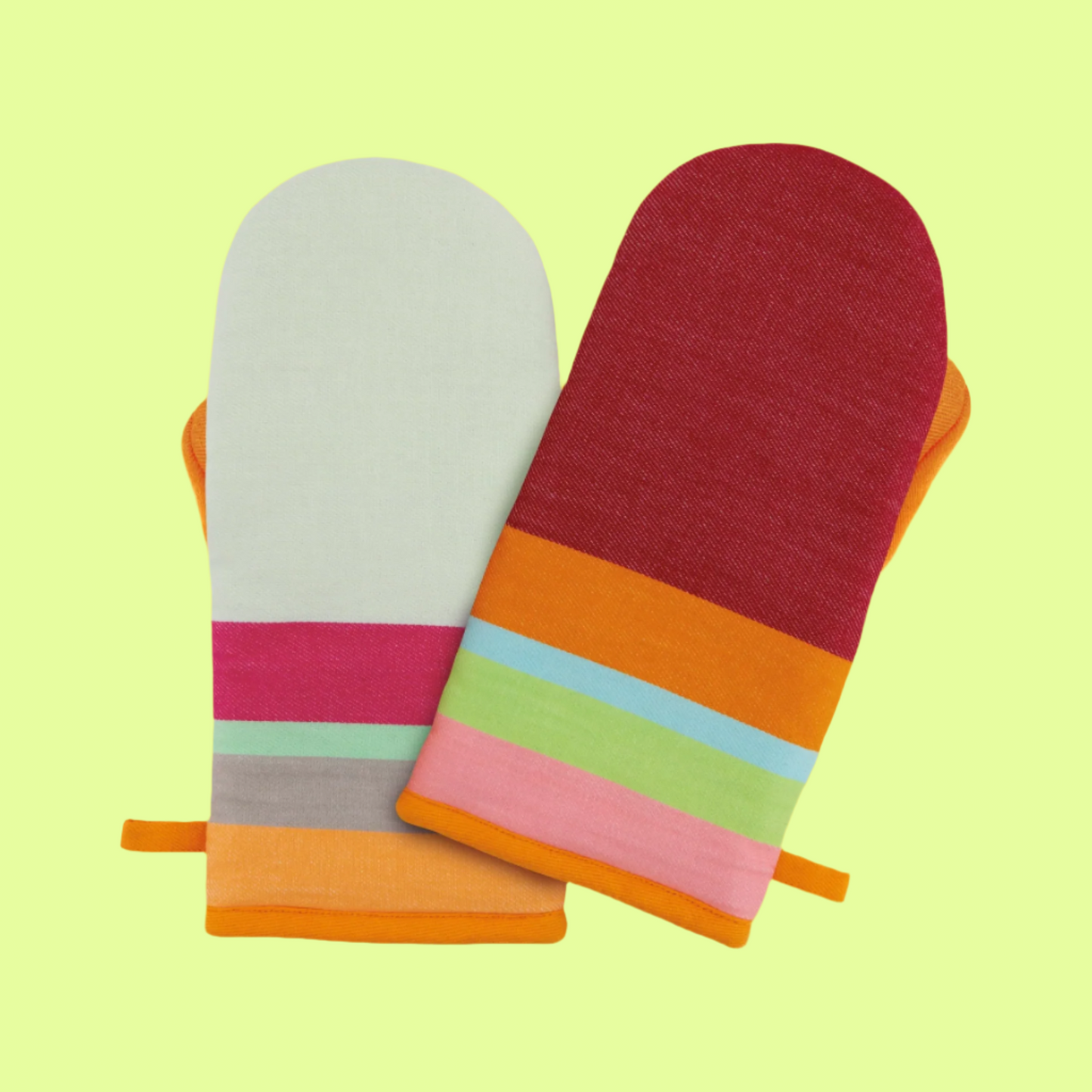 Oven Mitts - Set of 2 Mix Matched