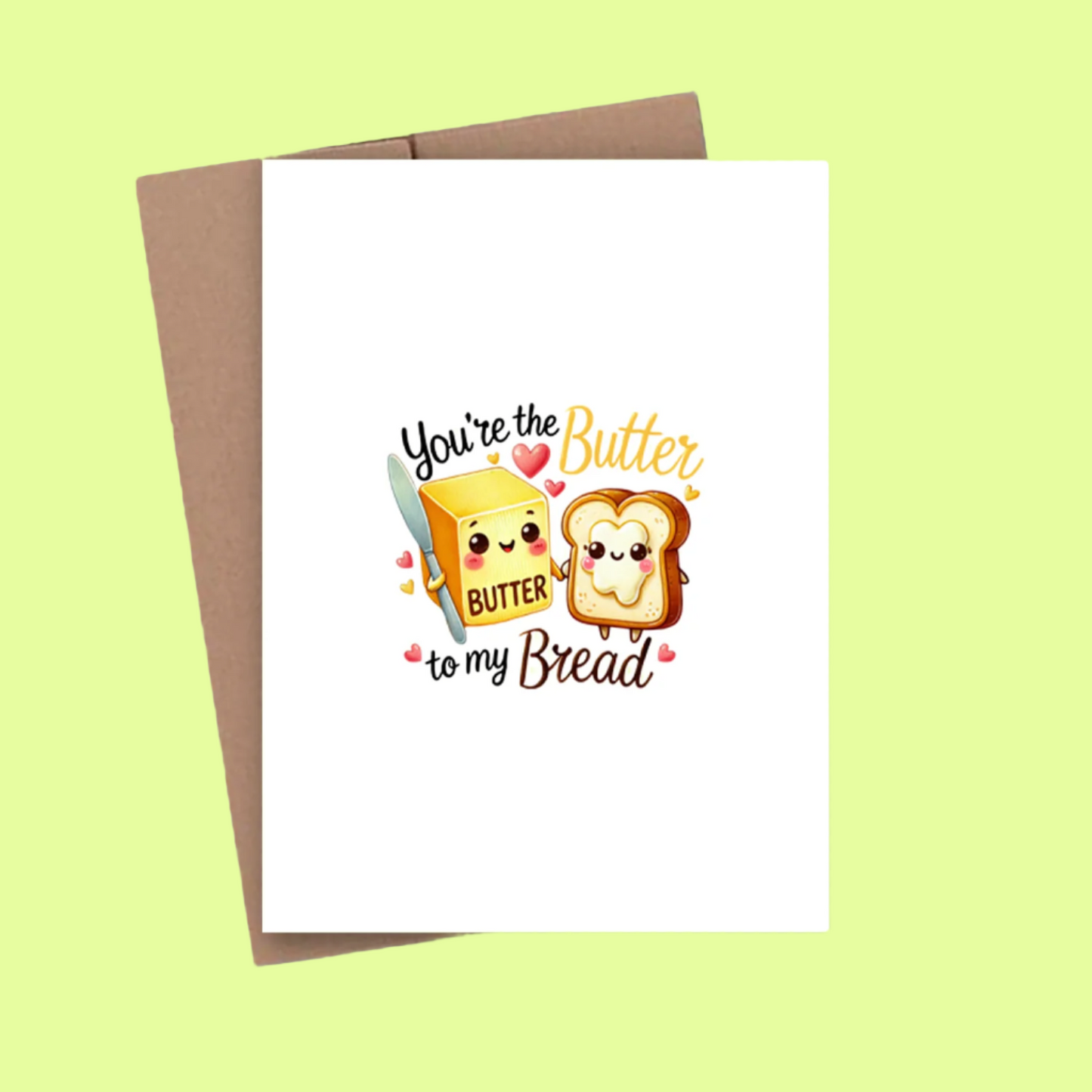 Greeting Card - Butter Bread