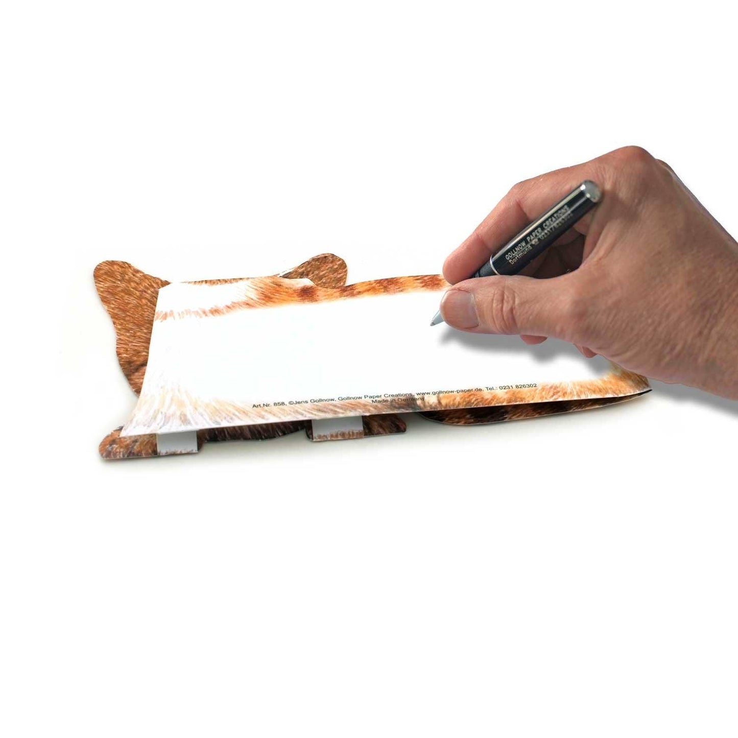 Greeting Card - 3D Cat