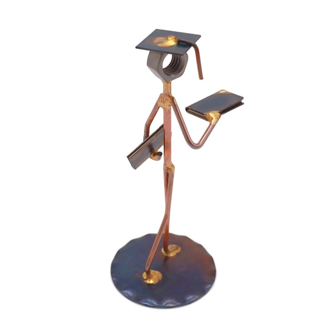 Metal Figurine - Student Man