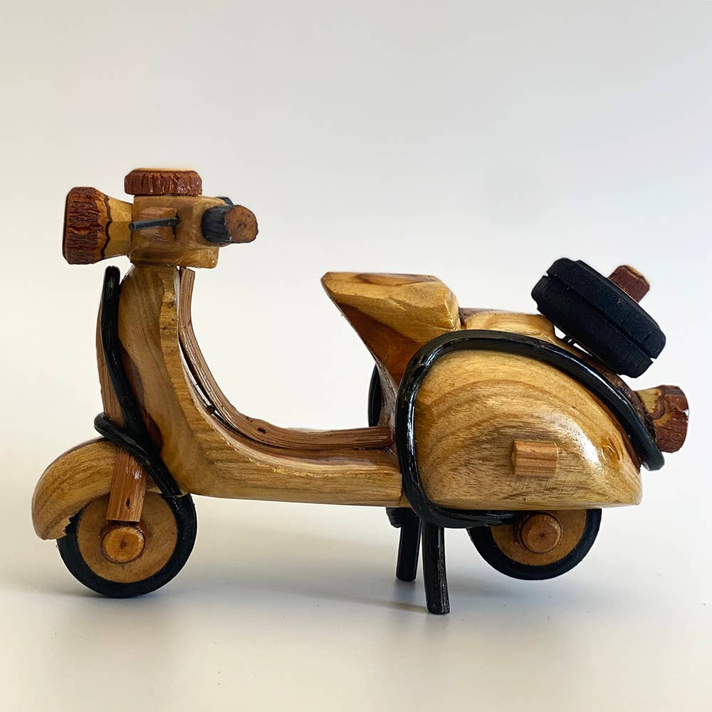 Decorative - Vintage Model Vespa, Bamboo