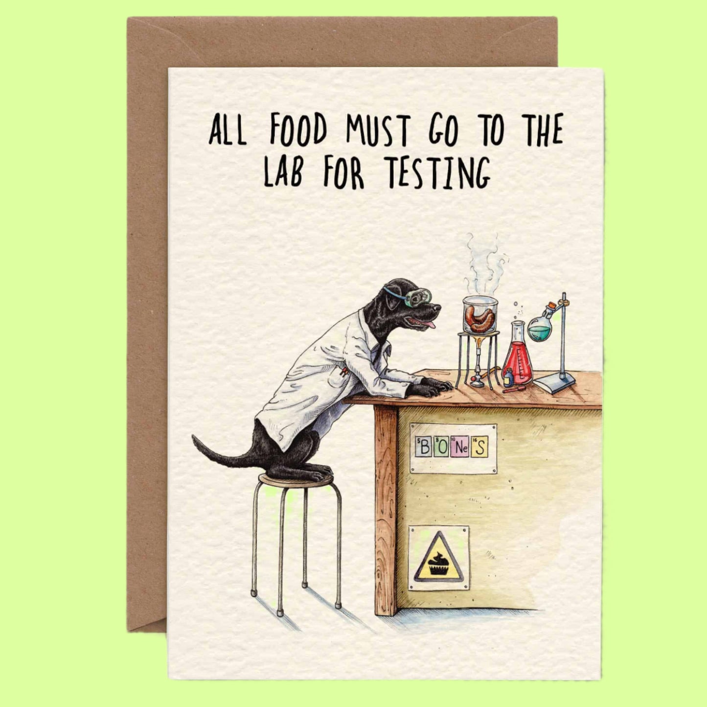 Greeting Card - Lab Testing