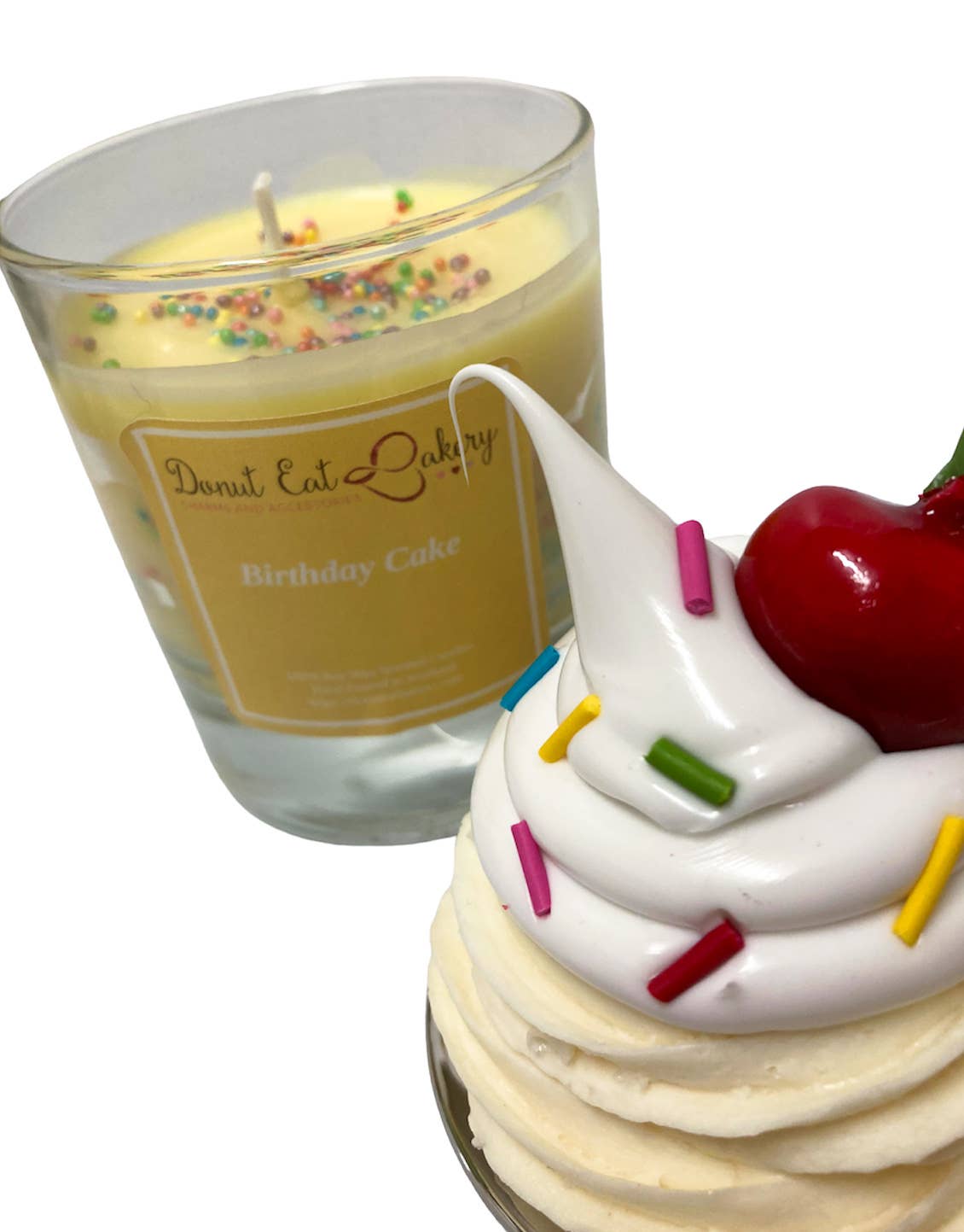 *Candle - Decorative Lid Birthday Cake