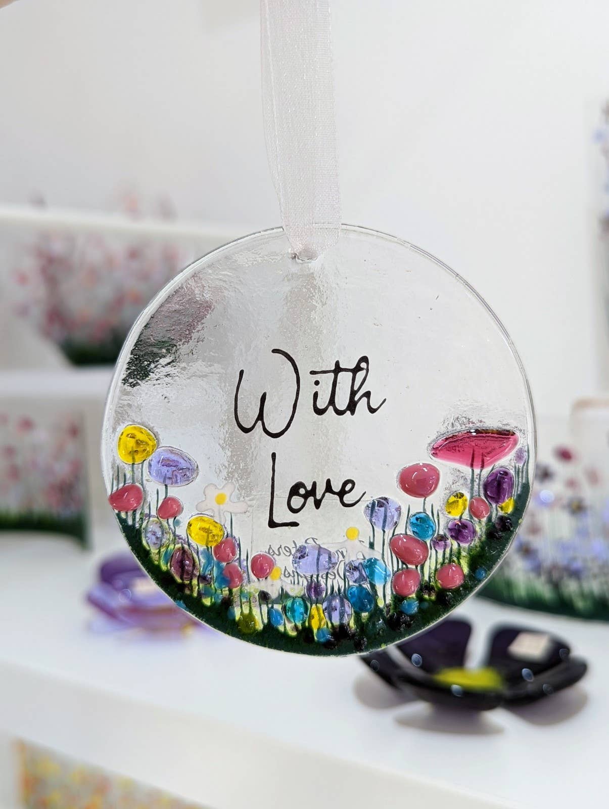 Suncatcher - Hang Keepsake - With Love