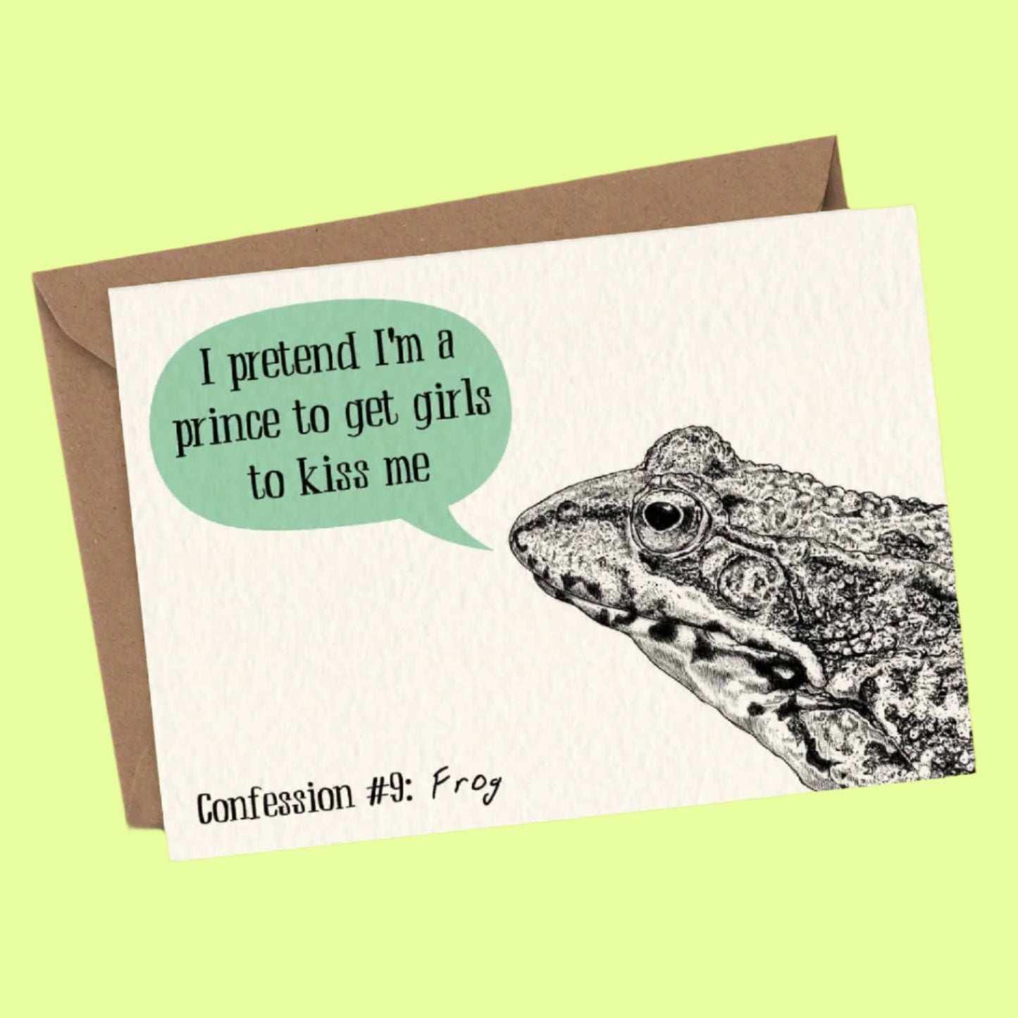 Greeting Card - Frog