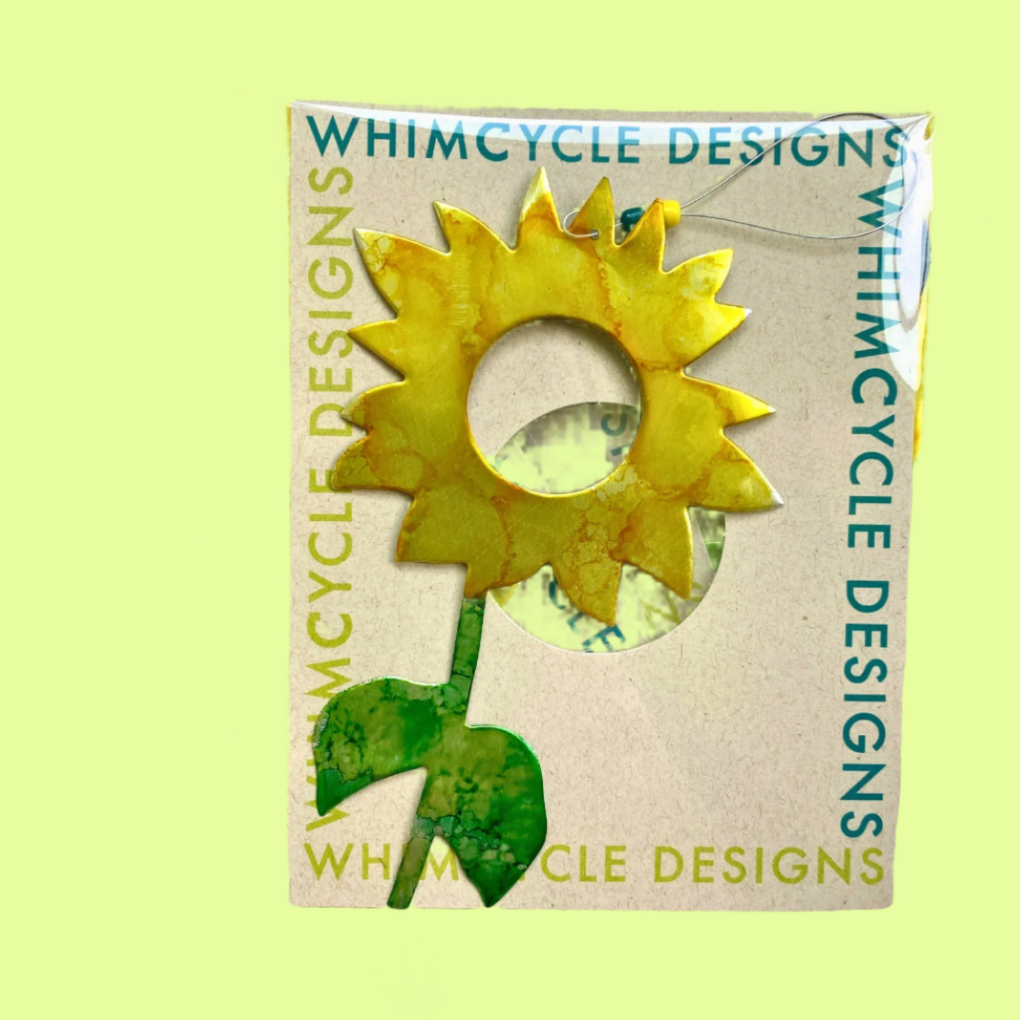 Ornament - Eco-Friendly Sunflower