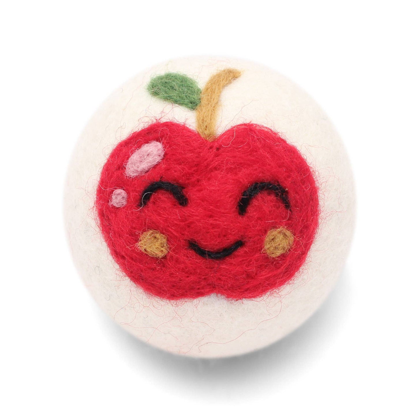 Eco Wool Dryer Balls Fair Trade: Strawberry