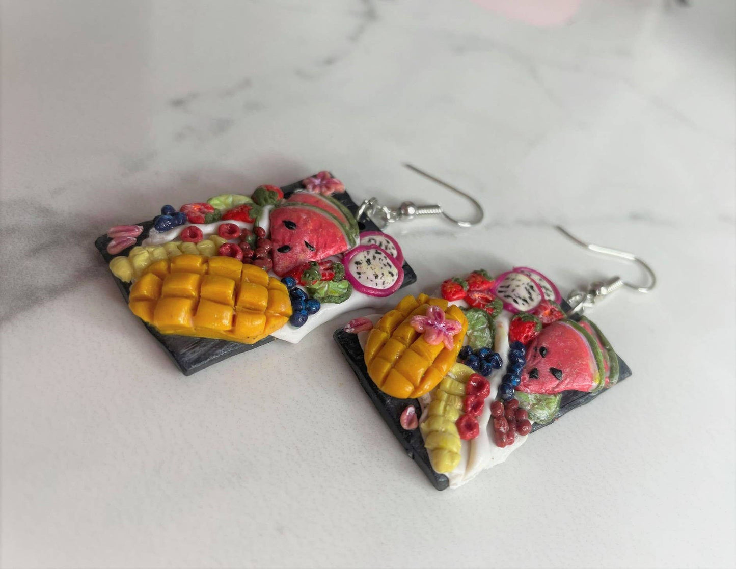 Earrings - Fruit Platter