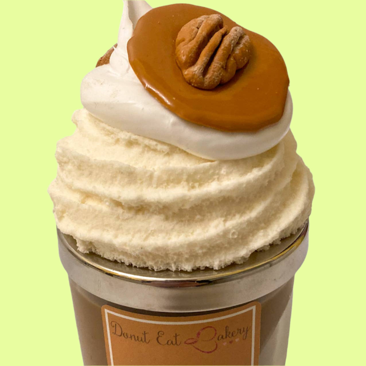 *Candle - Decorative Lid - Praline Cupcake