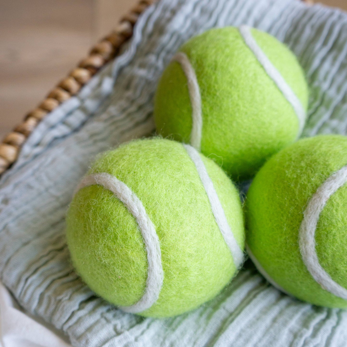 Dryer Balls - F 100% NZ wool tennis ball