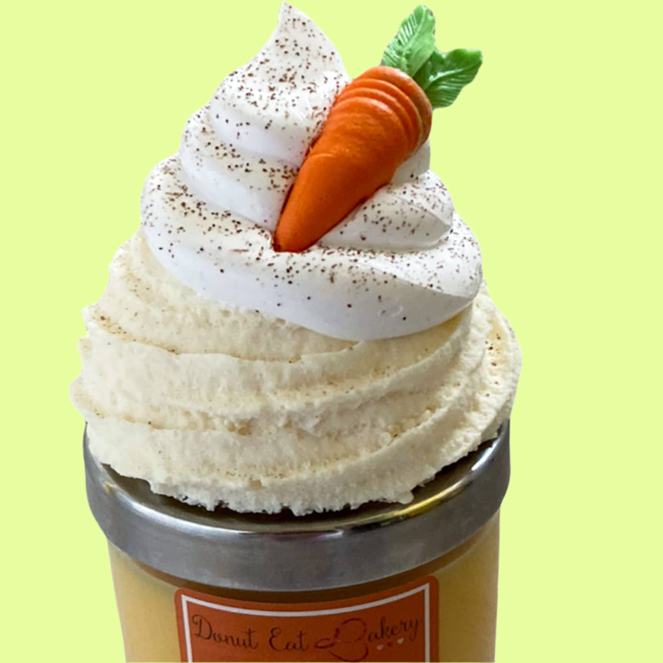 *Candle - Decorative Lid - Carrot Cake