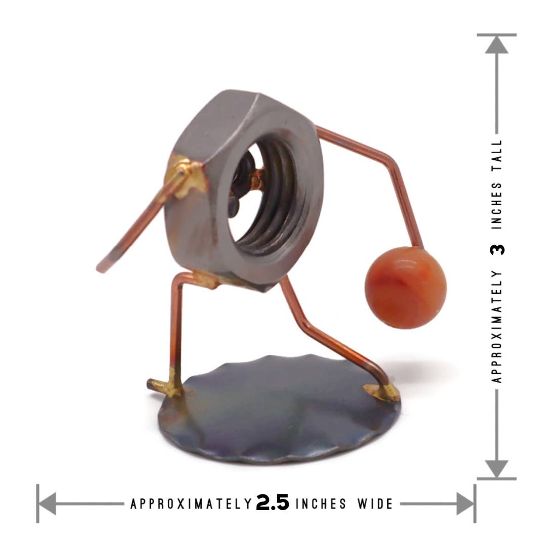 Metal Figurine - Bowling Nut
