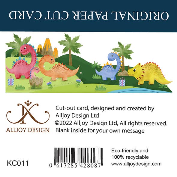 Greeting Card - Kids Dinosaurs