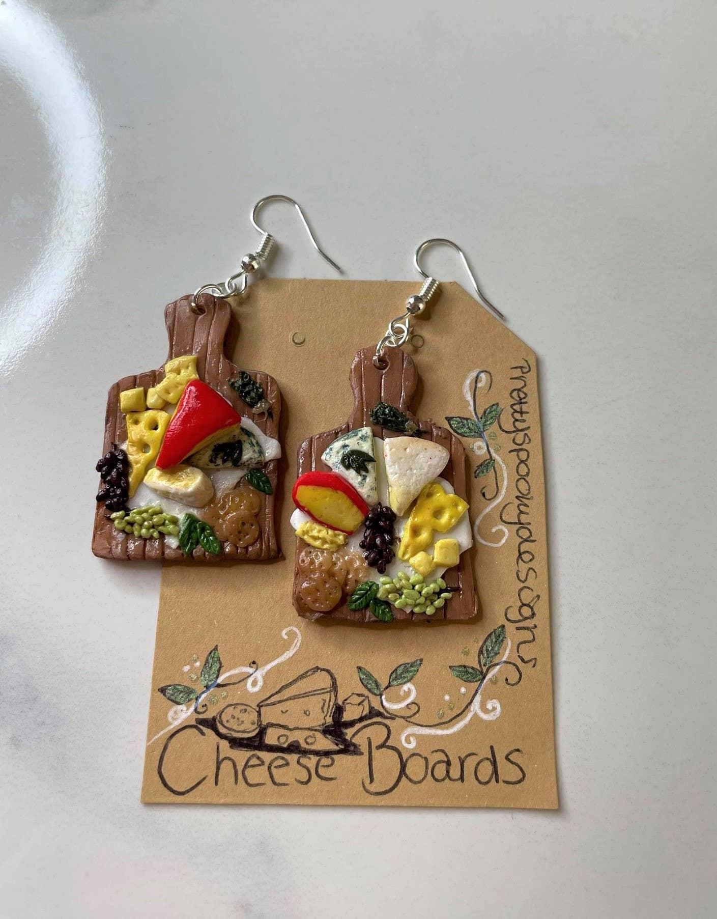 Earrings - Cheese Boards