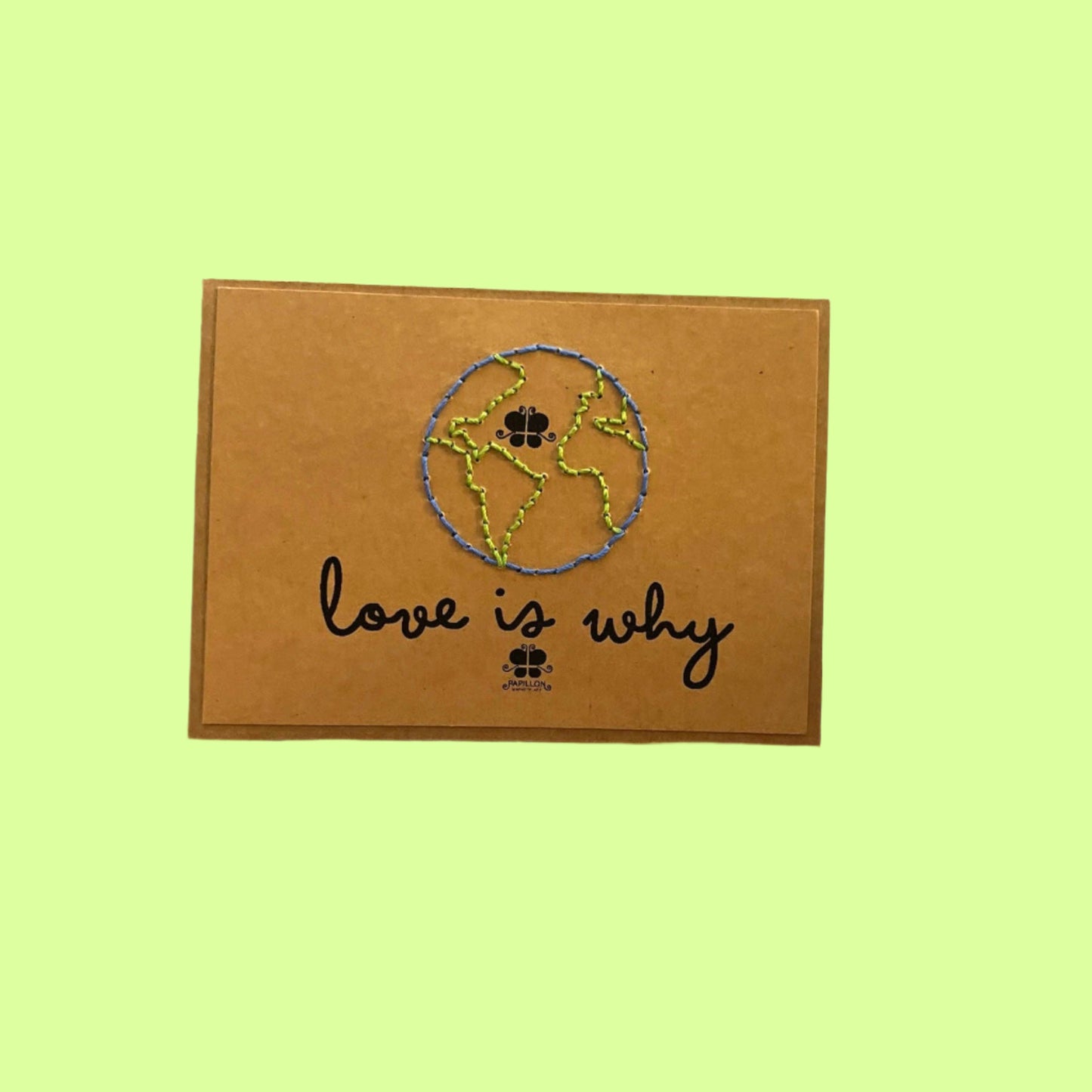 Greeting Card - Love is Why