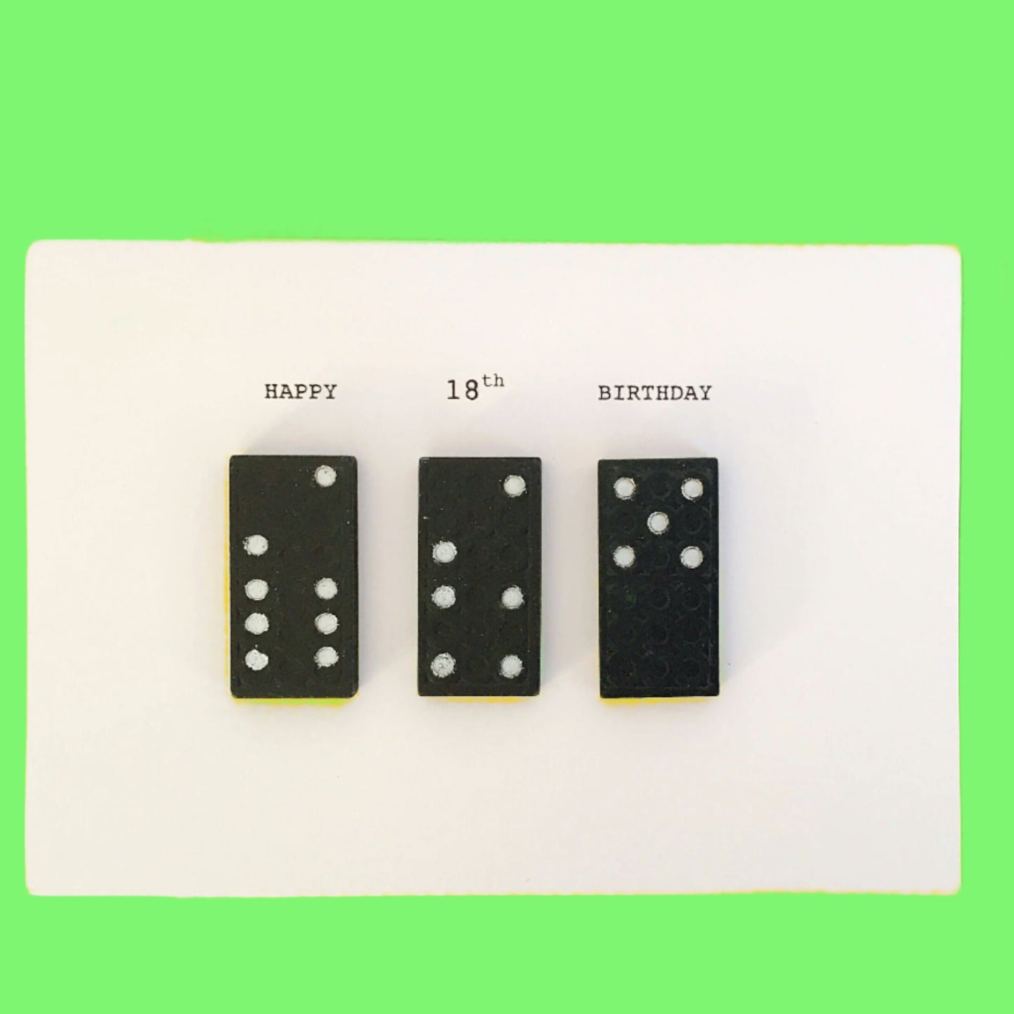 Greeting Card - HAPPY 18TH BIRTHDAY