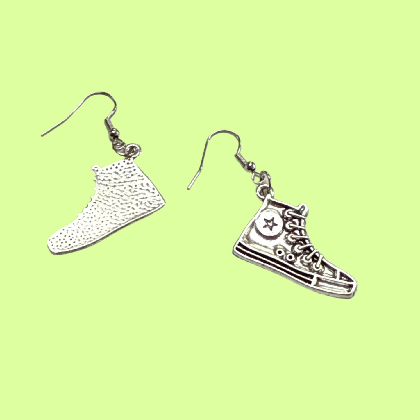 Earrings - metal high-tops hooks