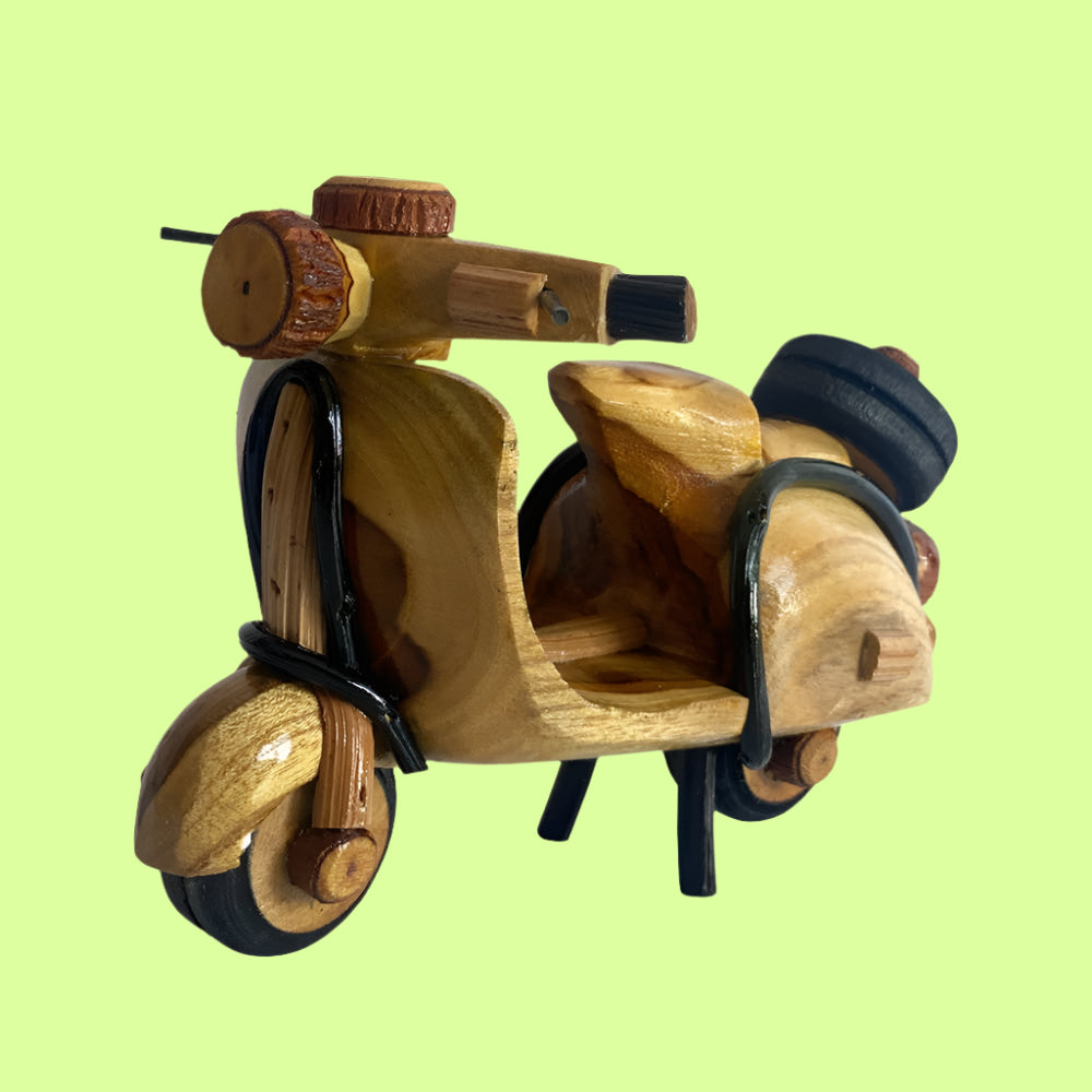 Decorative - Vintage Model Vespa, Bamboo
