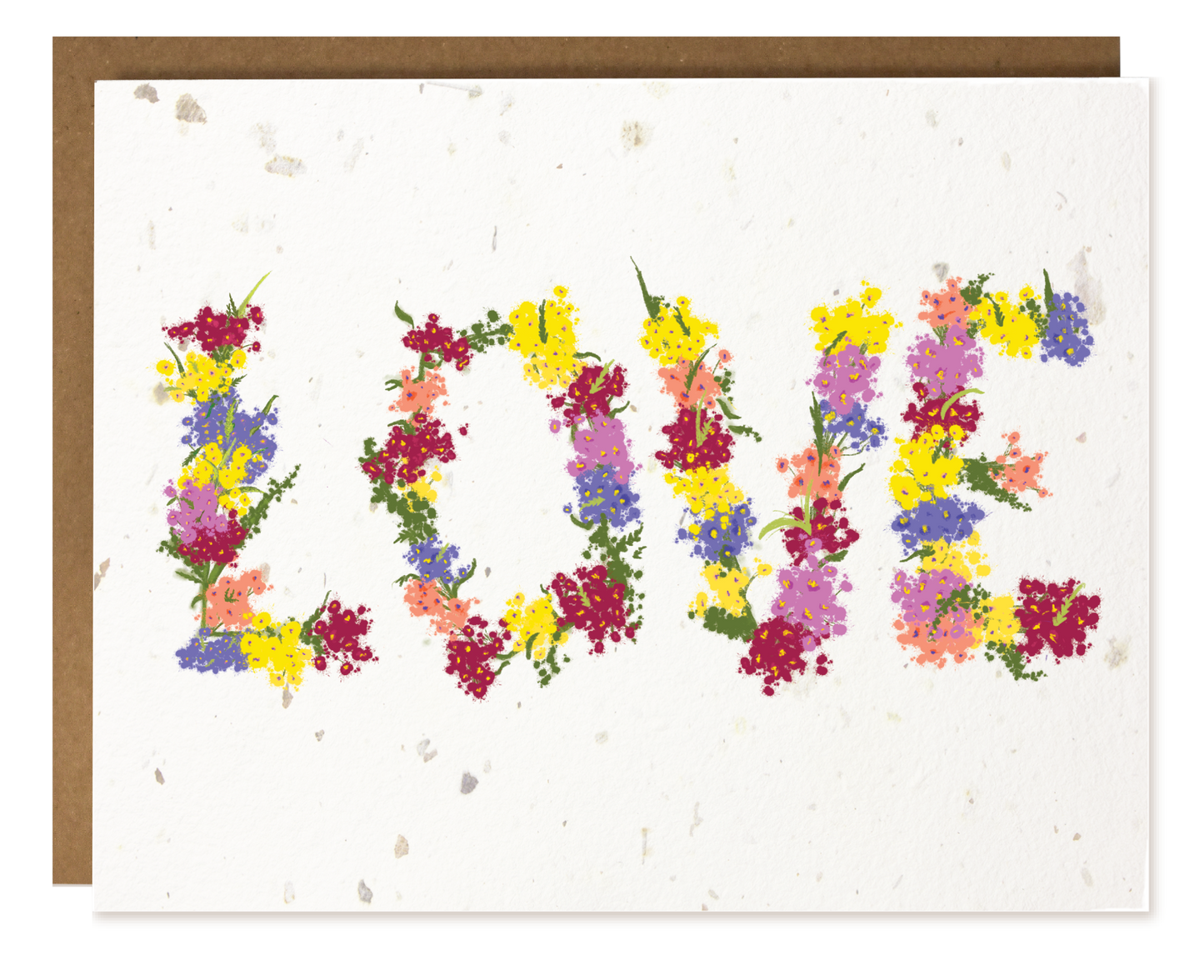 Greeting Card - Floral Love | Plantable Card