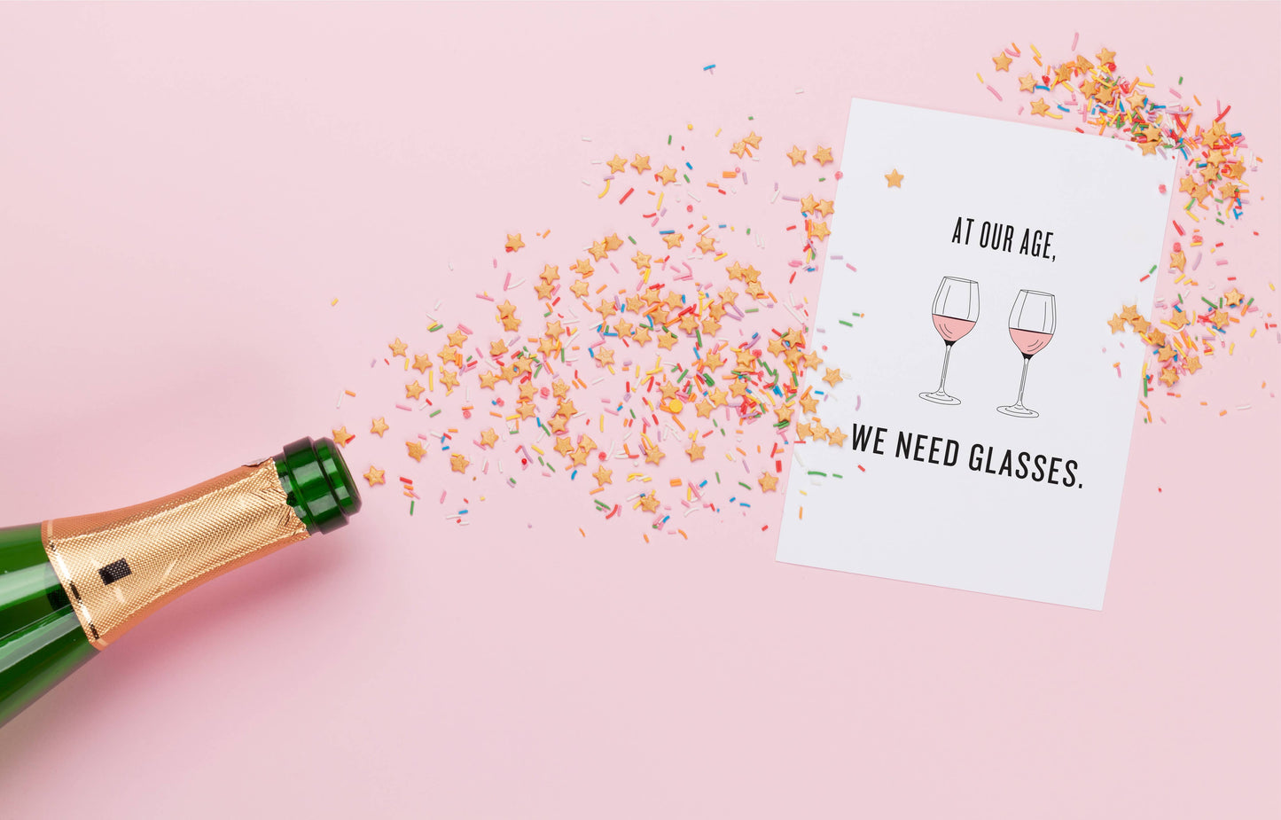 Greeting Card - We need glasses