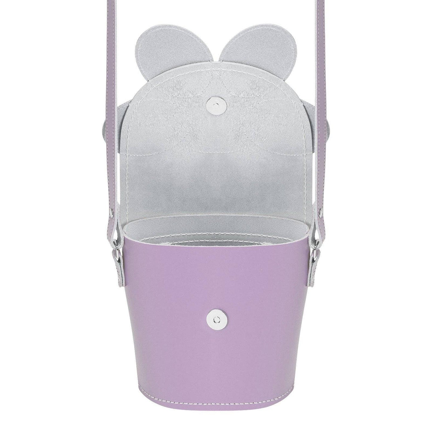 Bag - Crossbody Barrel Bag Daisy Pastel Violet/white