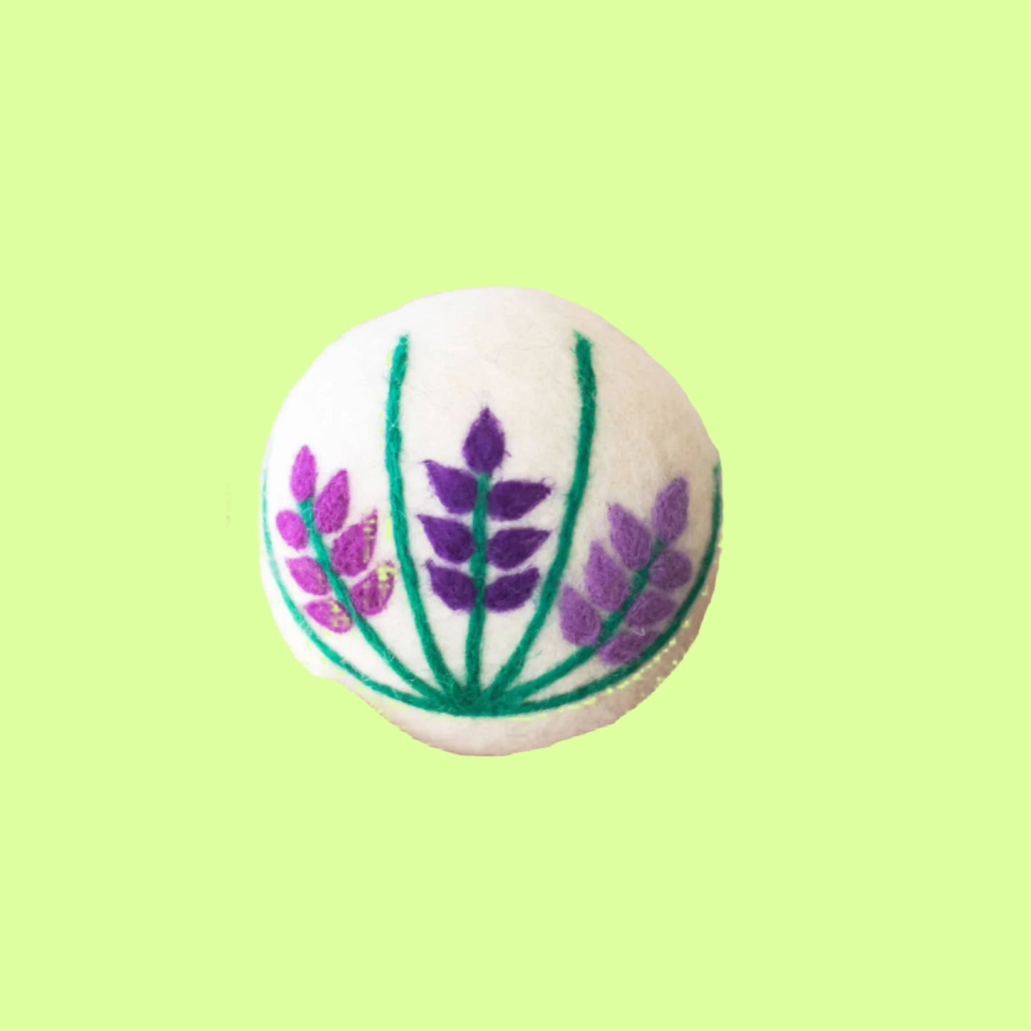 Dryer Balls - R 100% NZ wool lavender plant