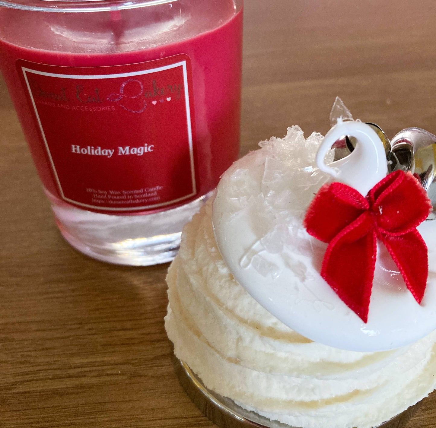 *Candle - Decorative Lid - Holiday Magic