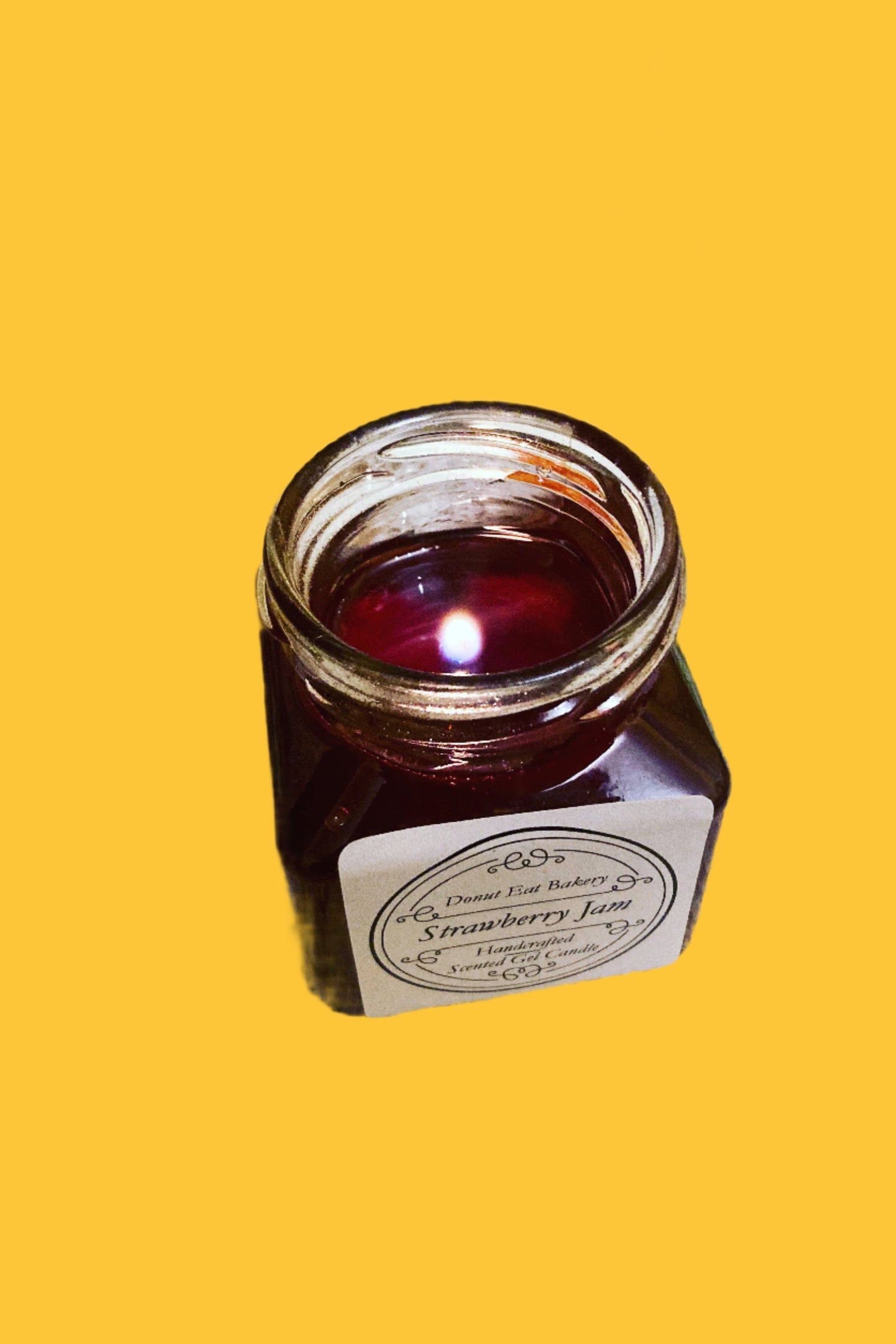 Candle - Jar Strawberry Jam