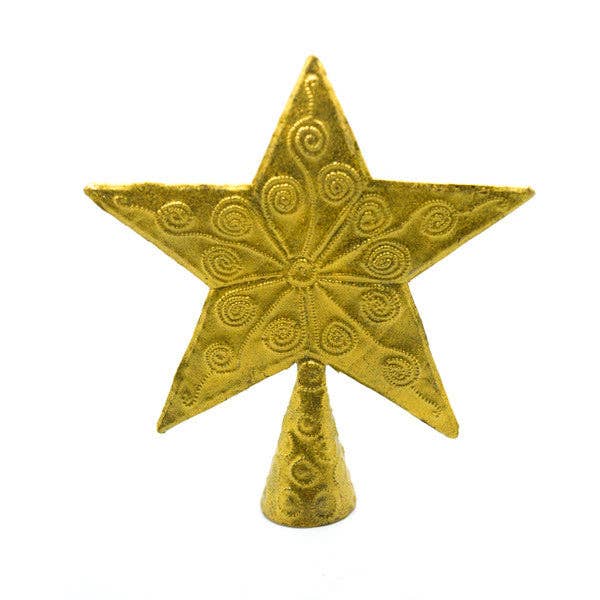 Tree Topper - Brushed metal