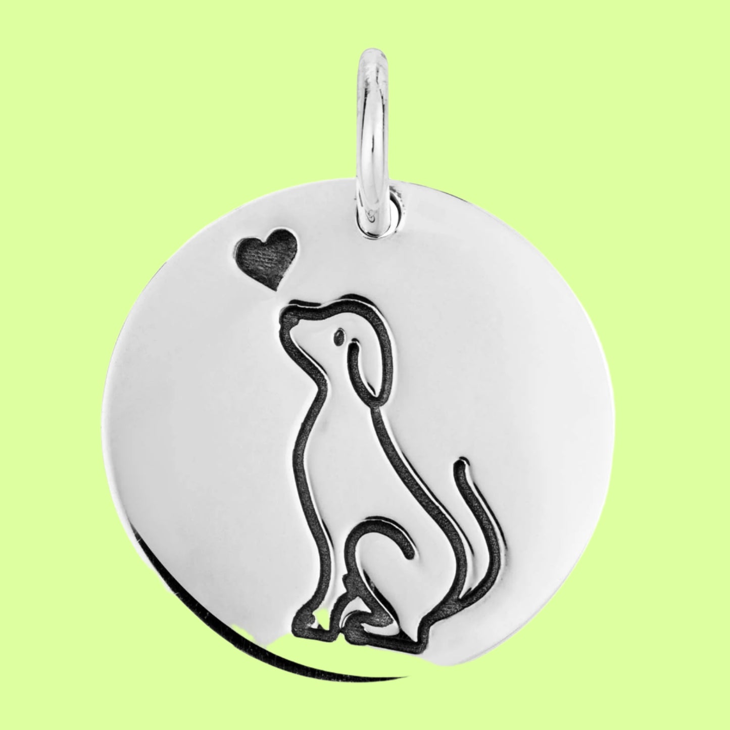 Pendant - Silver Dog Pendant only