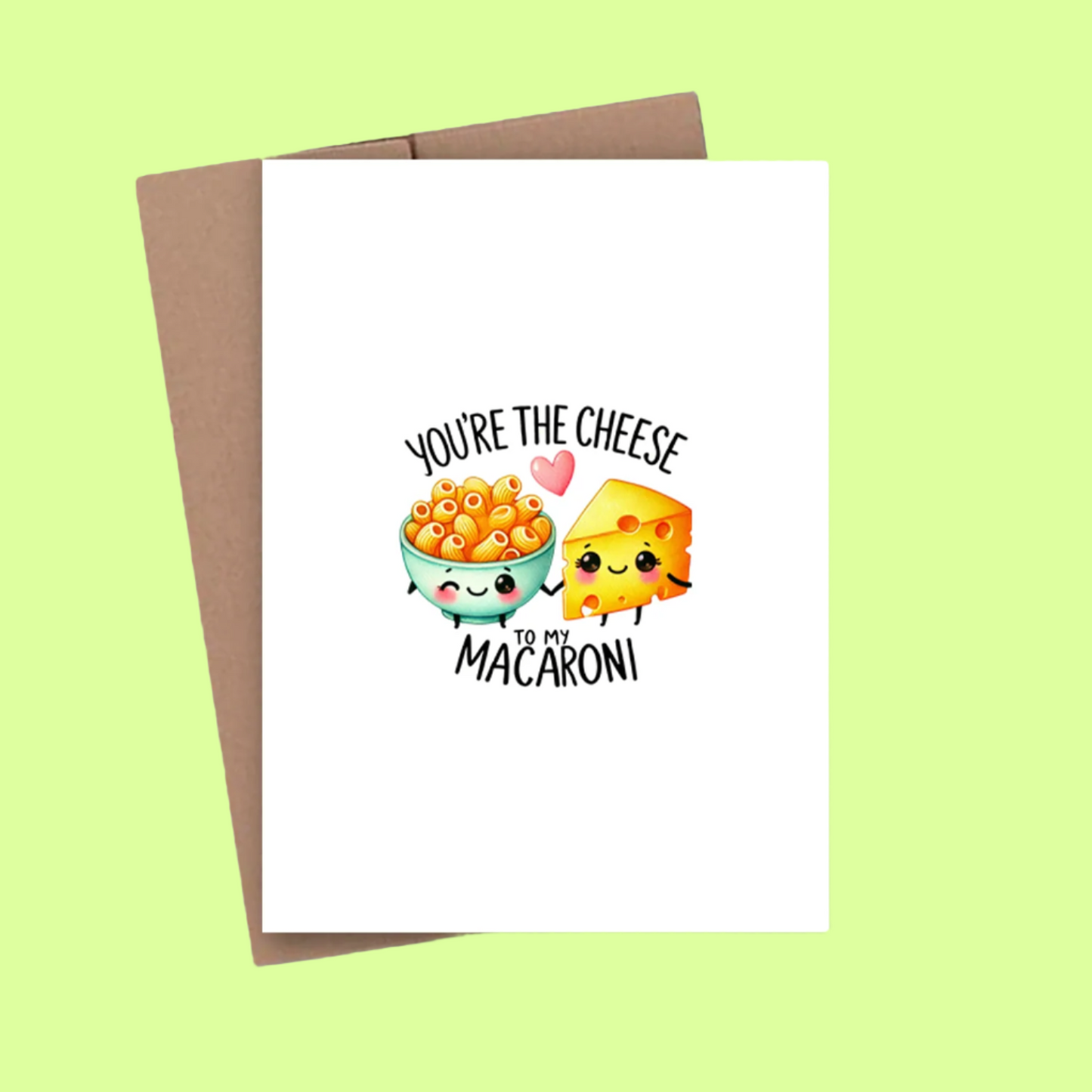 Greeting Card - Cheese Macaroni