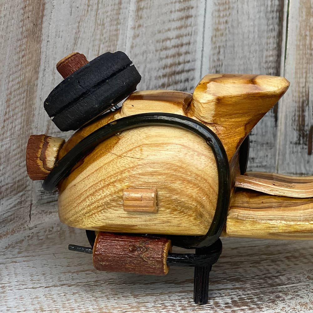Decorative - Vintage Model Vespa, Bamboo