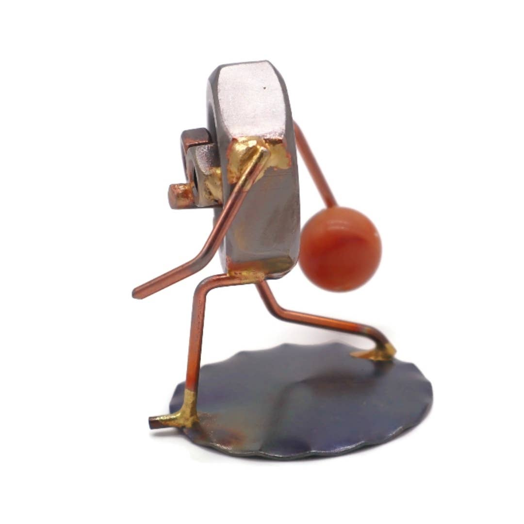 Metal Figurine - Bowling Nut
