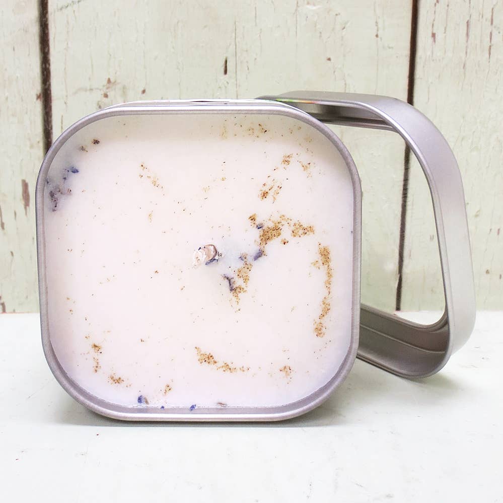 Candle - Sq Tin Beach Breeze 4oz