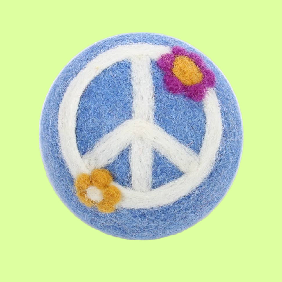 Eco Wool Dryer Balls Fair Trade: Peace