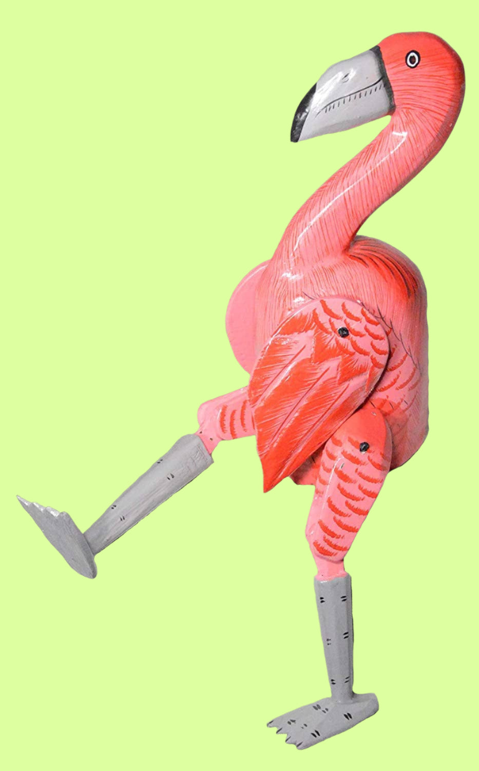Figurine - Sitting Flamingo SHELF SITTER
