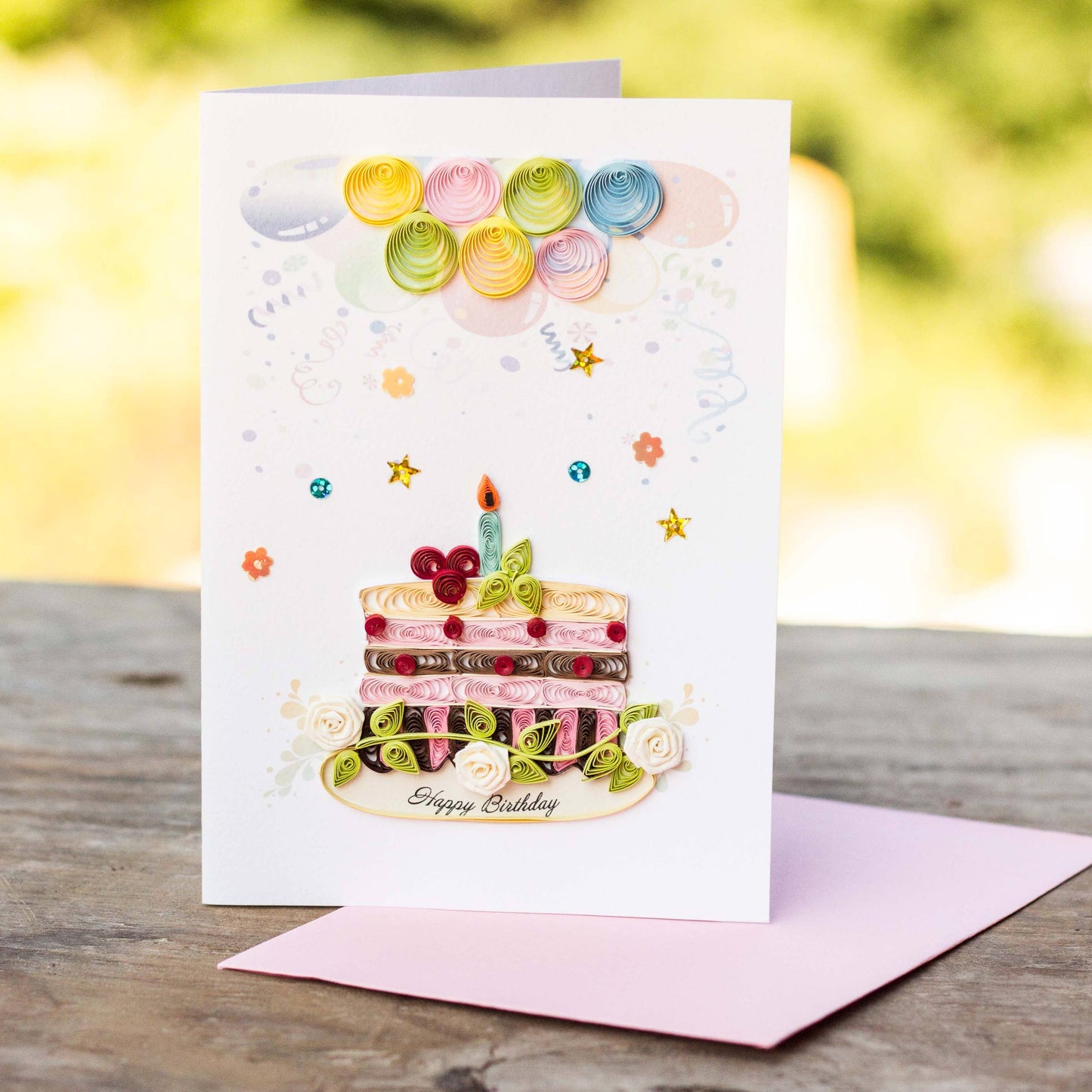 Greeting Card - Quill Have Some Cake!