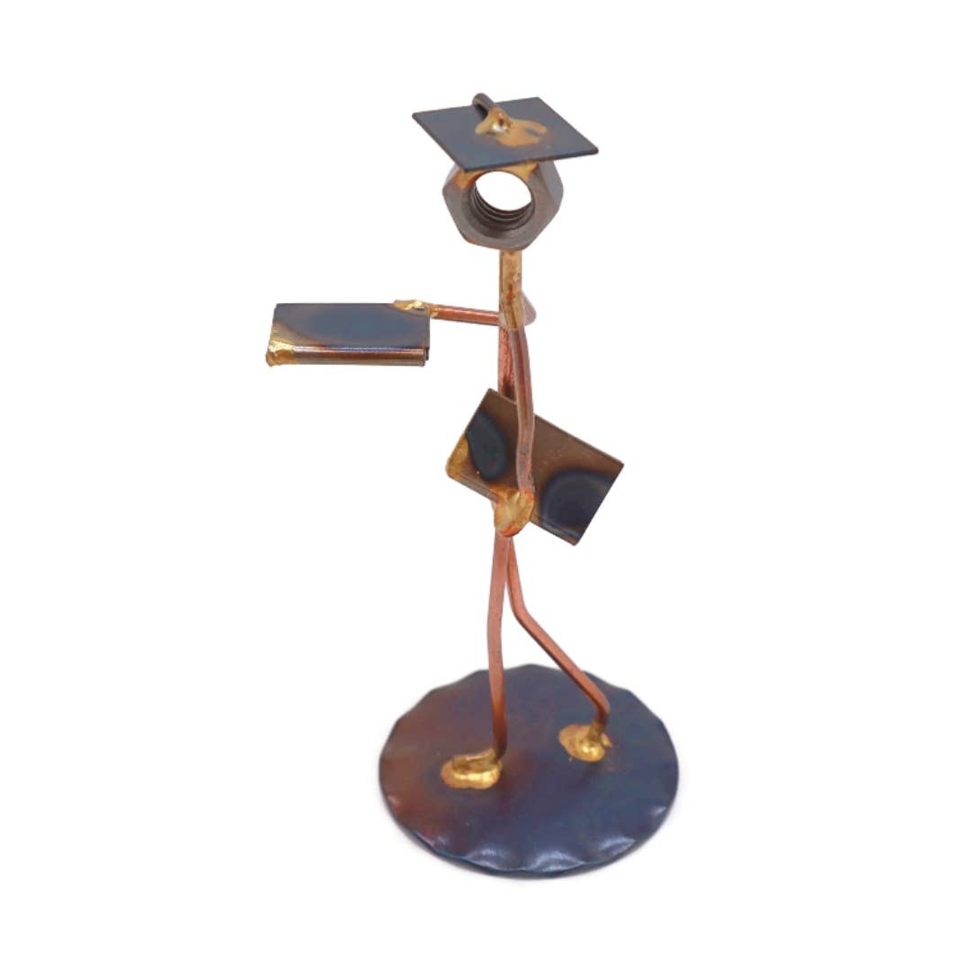 Metal Figurine - Student Man