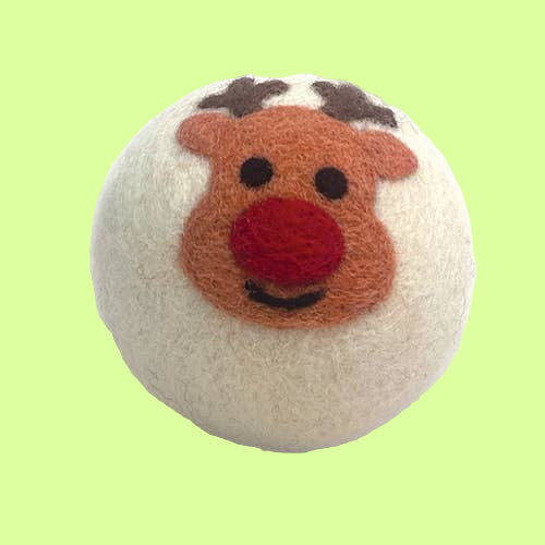 Dryer Balls- Reindeer