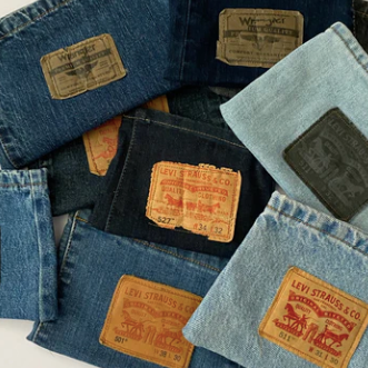 Clutch - upcycled Denim Wrangler