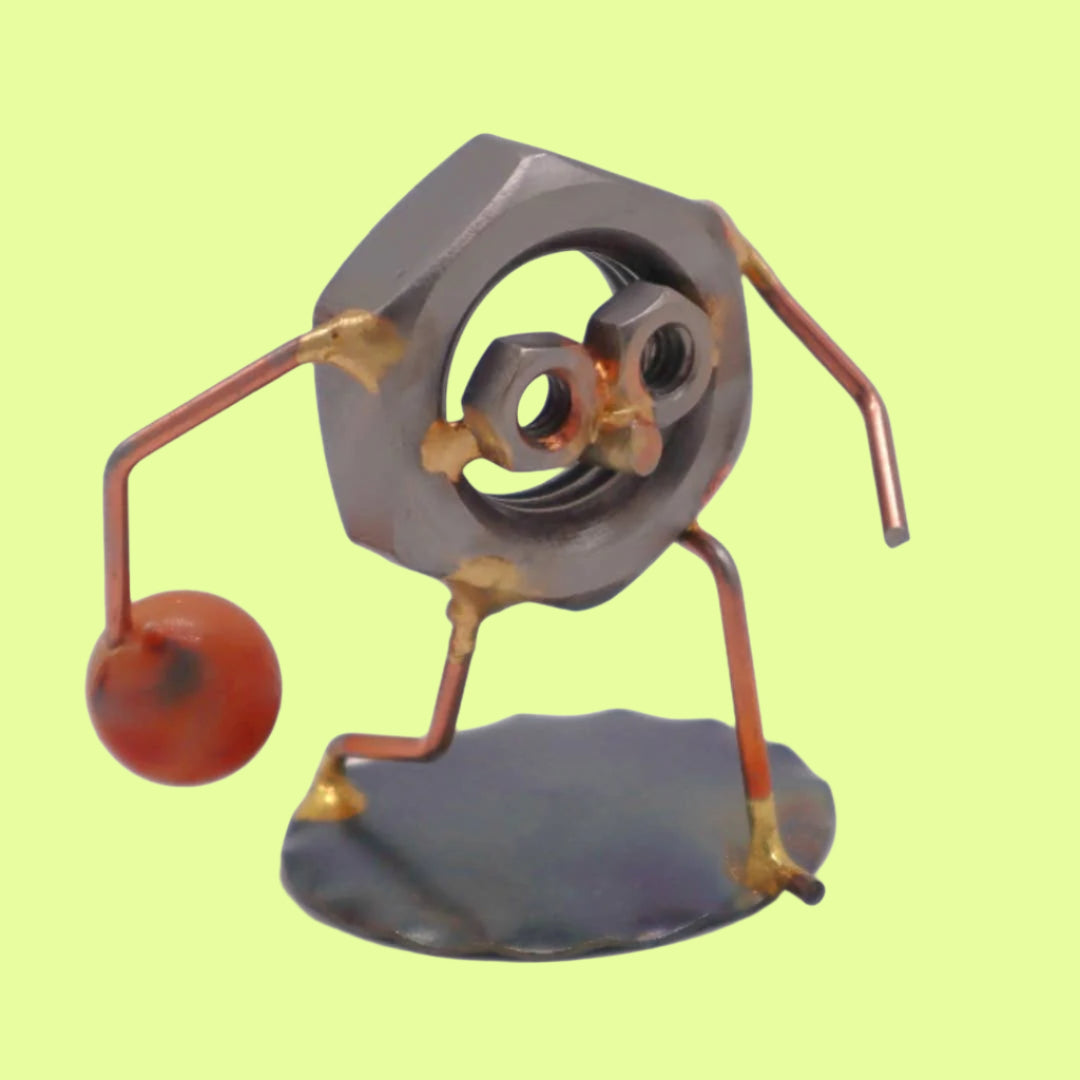 Metal Figurine - Bowling Nut
